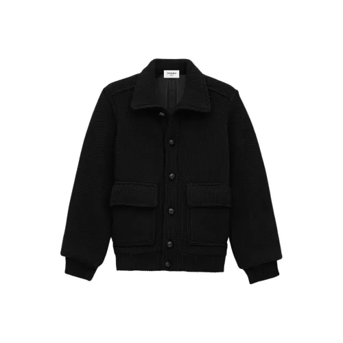 SAINT LAURENT Jackets & Coats Men's Black