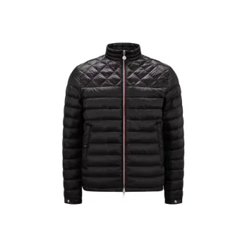 Moncler Benamou Short Down Jacket Down Jacket Men's Black