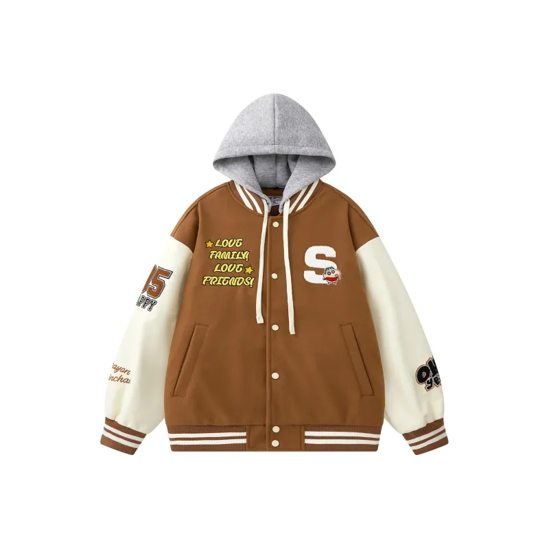 Crayon Shinchan Baseball Jacket Coat Unisex-17