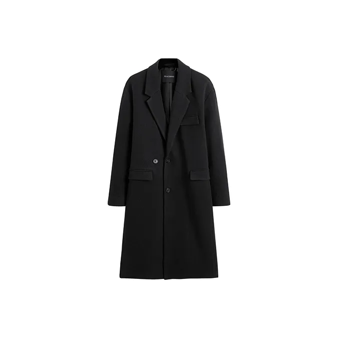 PEACEBIRD MEN Coats Men's Black-0