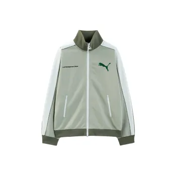PUMA x LMC LMC ERSEY TRACK Collaboration JERSEY TRACK TOP Jacket Men's Sand Dune