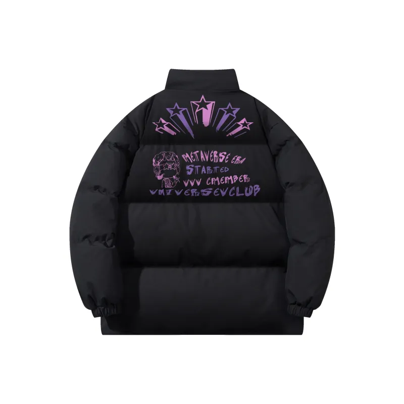 VniVerseVClub Puffer Jacket Coat Unisex-0