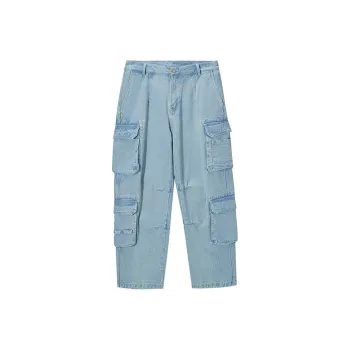 FPA Cargo Pants Jeans Unisex Blue