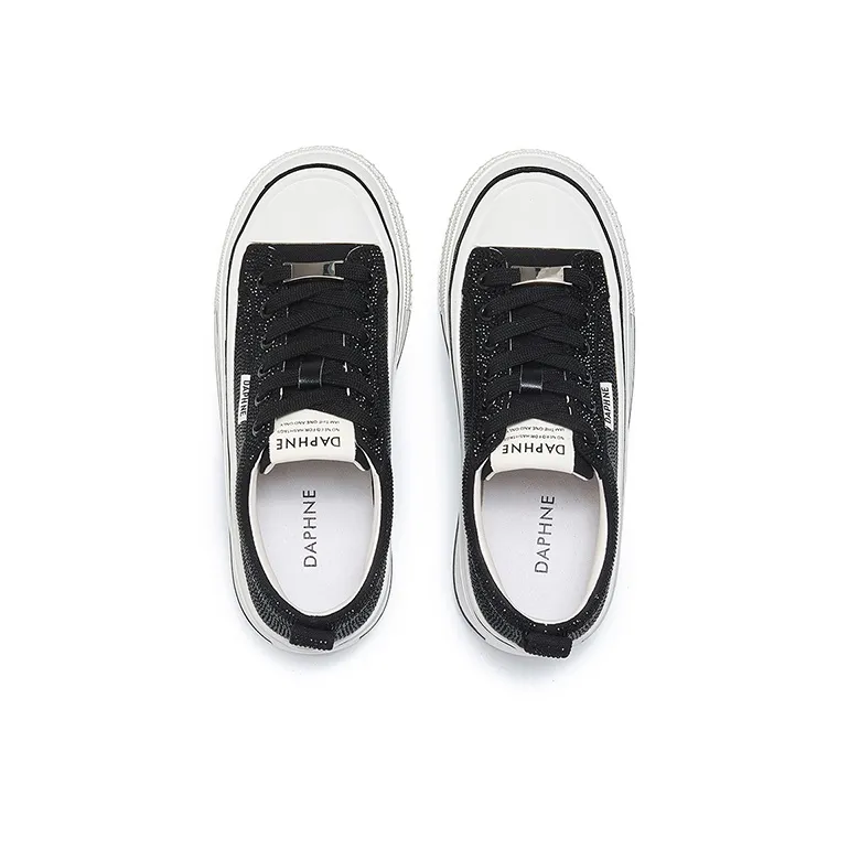DAPHNE Anti Slip Wear Resistant Low Top Skateboard Shoes Women's-3