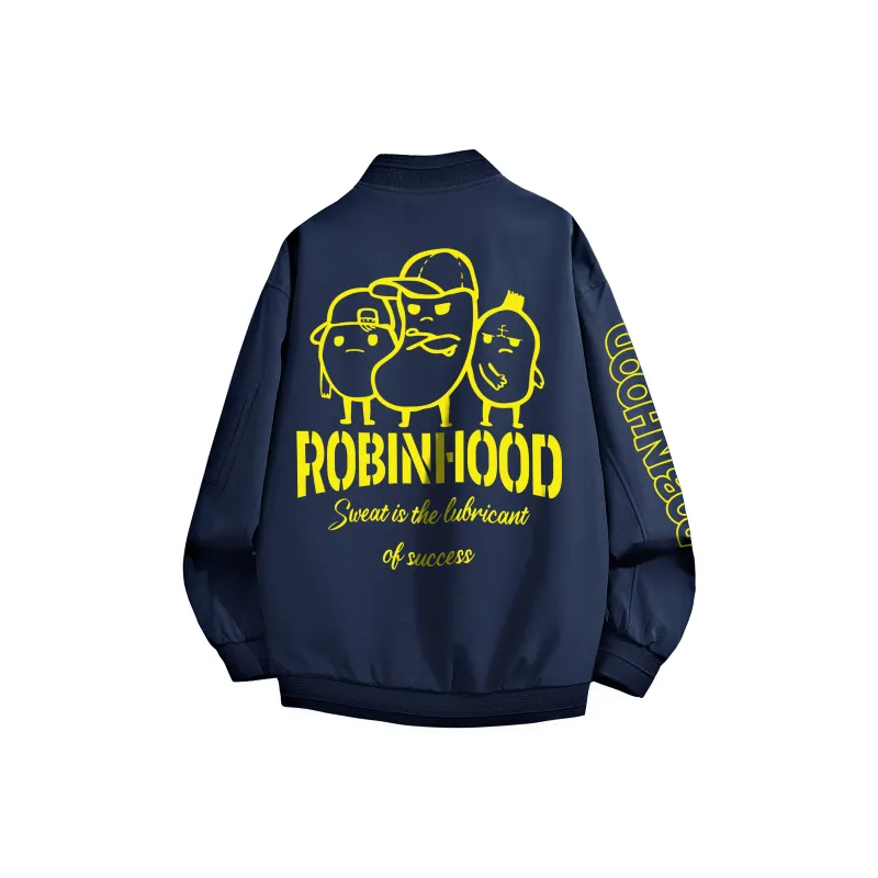ROBINHOOD Baseball Jacket Unisex-15