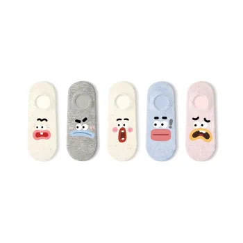 Primeet No Show Socks Women's 5 Pack