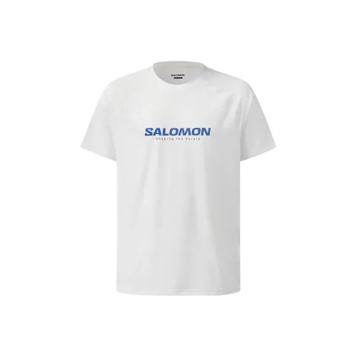 SALOMON SS25 T Shirt Unisex White