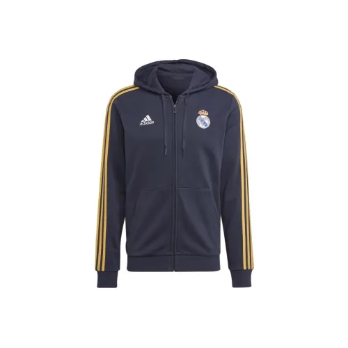 Adidas Real Madrid Jackets Coats Men's Legend Ink