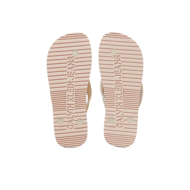 CKJ CALVIN KLEIN JEANS Flip Flops Women's White-5