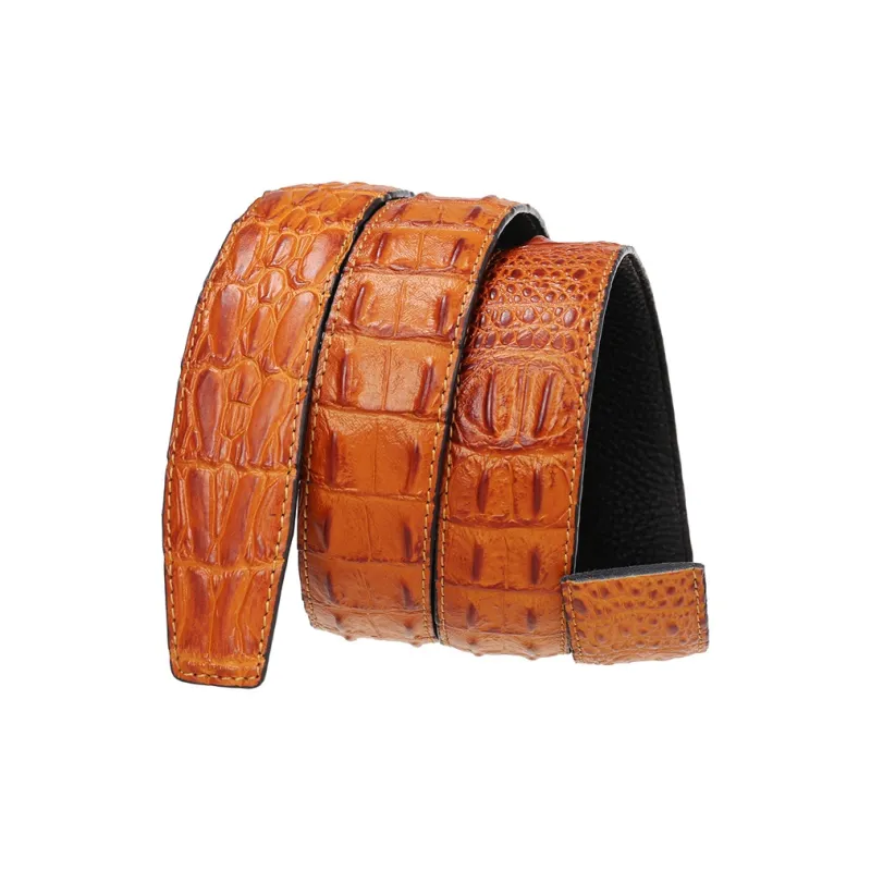 Lanza Cow Leather Belts Unisex Width 3.5CM-5