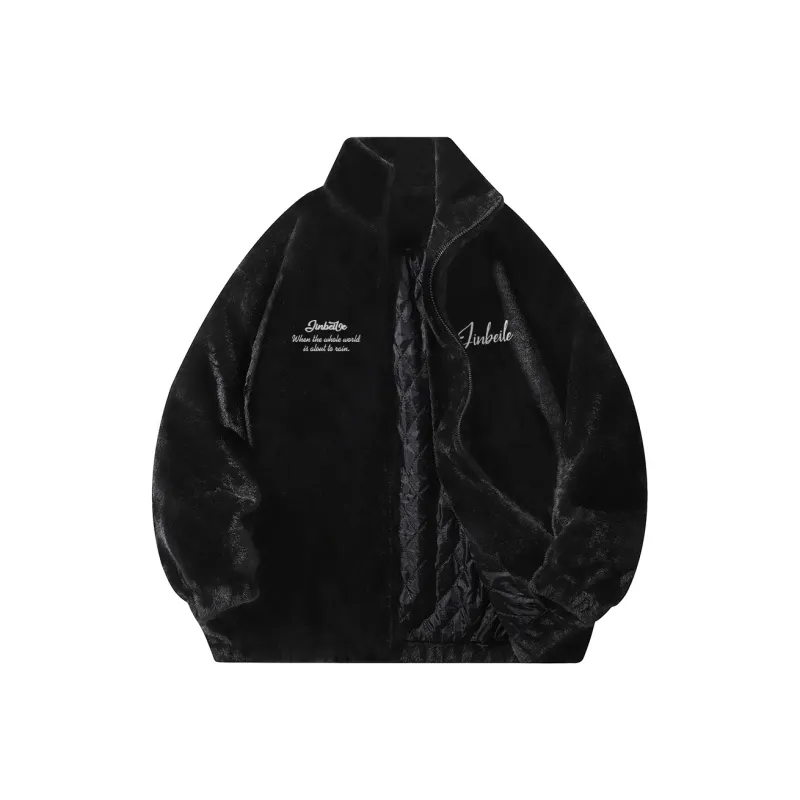 JINBEILE Velvet feel Coat Unisex-0