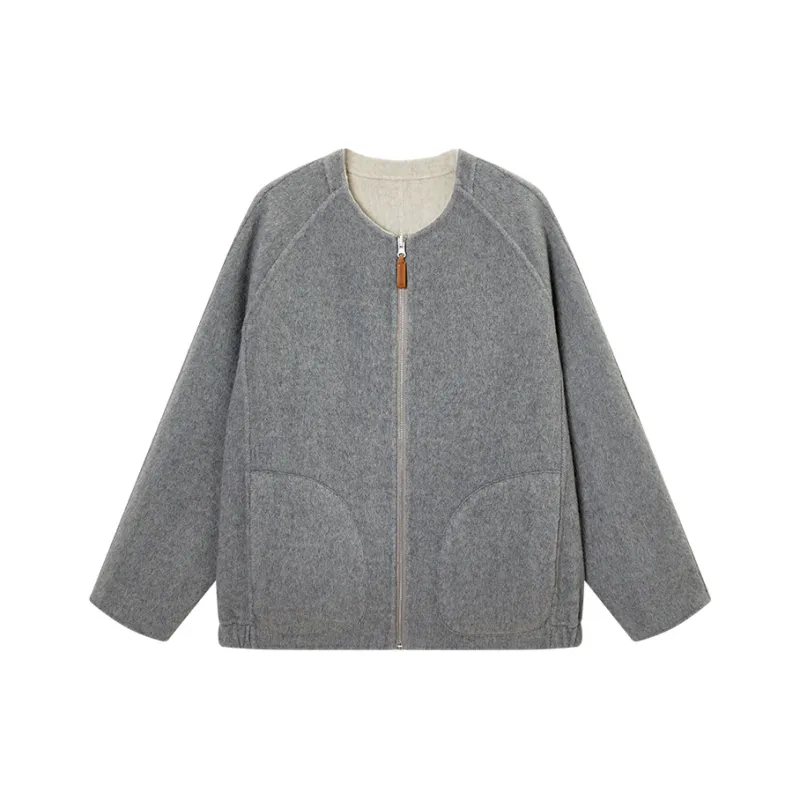 NPC Mid Length Wool Coat Unisex-0