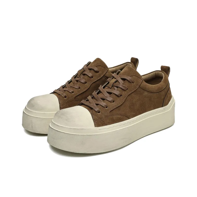 MOMGOG Abrasion Resistant Height Increasing Low Top Casual Shoes Men's-6