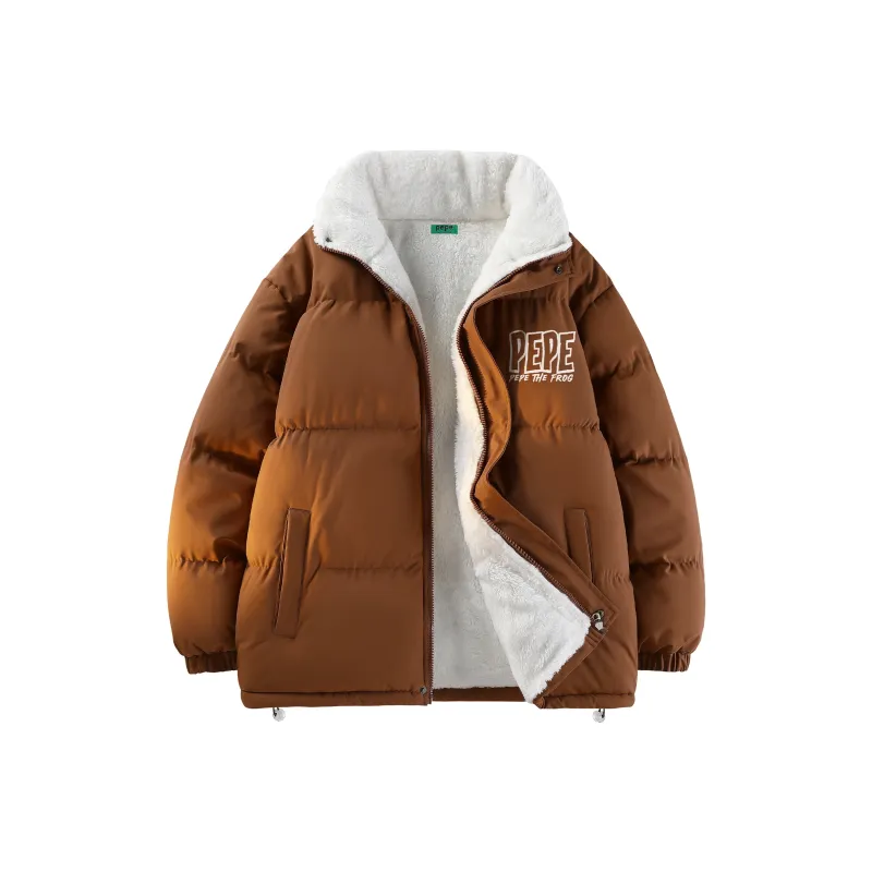 Pepe The Frog Puffer Jacket Unisex-13