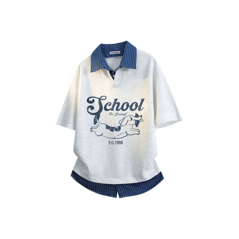 BRUMAIRE T Shirt Unisex White Heather Gray-0