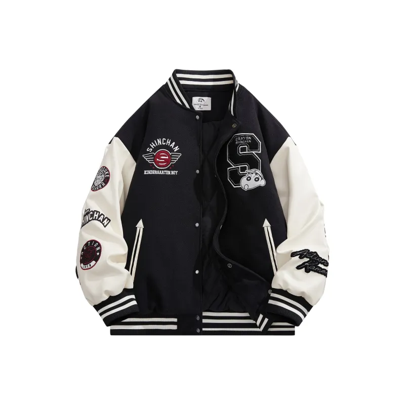 Crayon Shinchan Baseball Jacket Coat Unisex-10