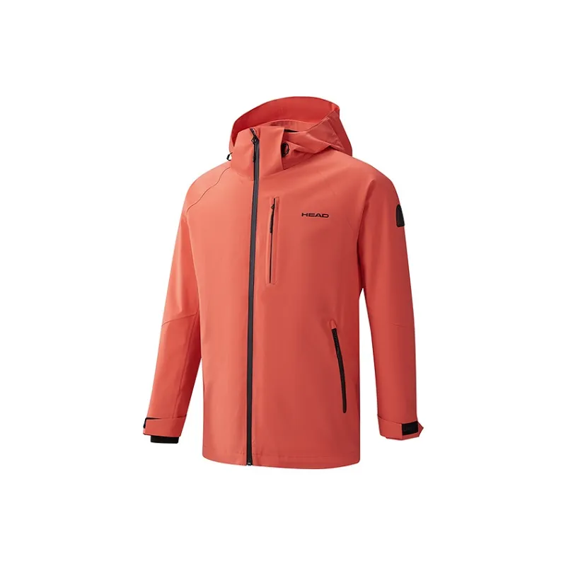 HEAD Windbreaker Jacket Unisex Lava Orange-0