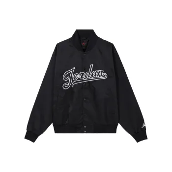 Jordan Flight MVP Baseball Jacket Men's Black