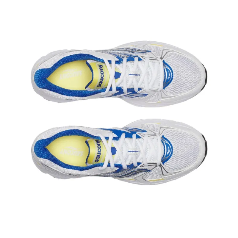 Saucony Grid Ride Millennium White Blue Yellow-4