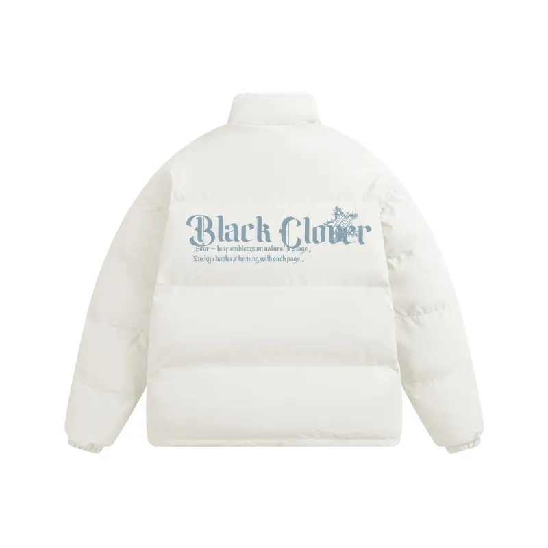 BLACK CLOVER Puffer Jacket Unisex-5