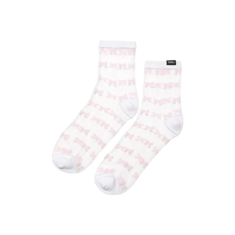 Vans HALF CREW Mid Calf Socks Women's 1 Pack Pink-1