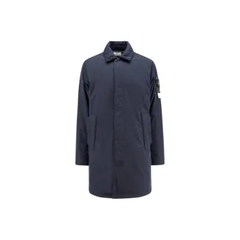 STONE ISLAND Logo Patch Padded Coat