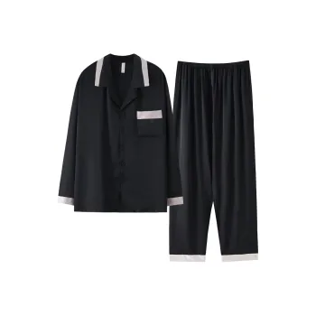 FENTENGCARE Pajama Set Men's Black