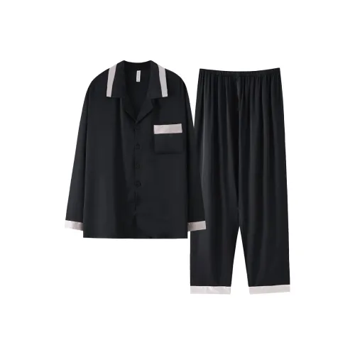 FENTENGCARE Pajama Set Men's Black