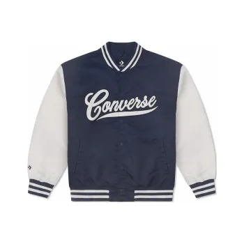 Converse Baseball Jacket Unisex Marine Blue