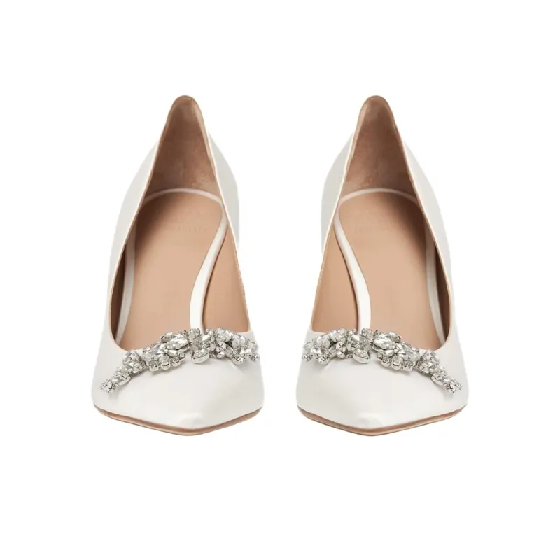 SCAROSSO 90mm Leather Pumps-1
