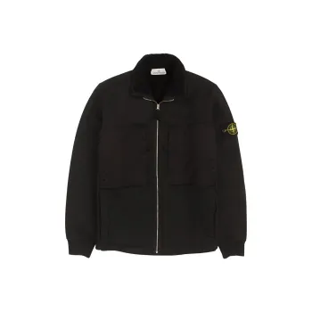 STONE ISLAND Compass badge Funnel neck Jacket