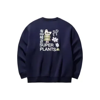 Anta x YOUHUAZHISHUO LIANMINGKUAN Sports Lifestyle Collection Lifestyle Collection Sweatshirt Unisex Maya Blue