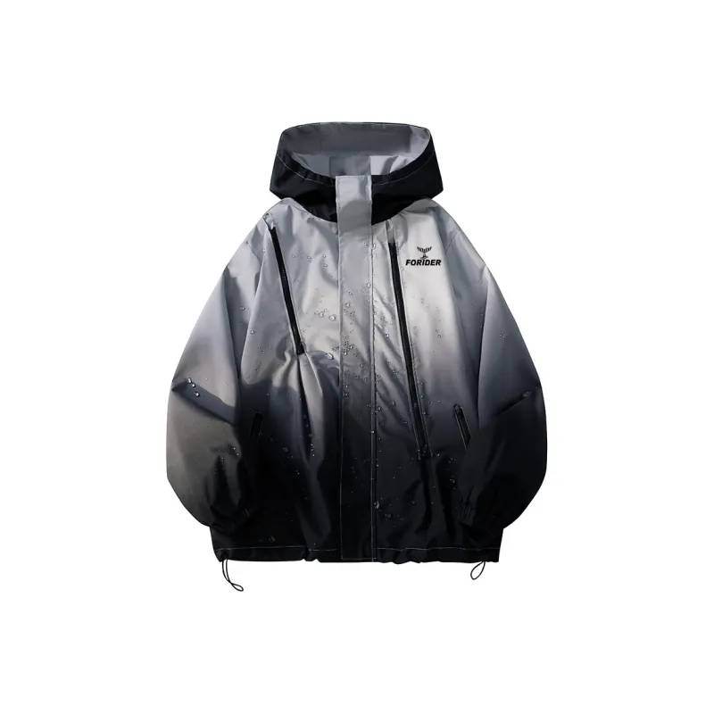 FORIDER Water Resistant Windproof UV Protection Windbreaker Jacket Unisex-0
