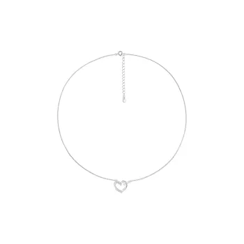 CLARKIA FLOWER 925 Sterling Silver Necklaces Women's