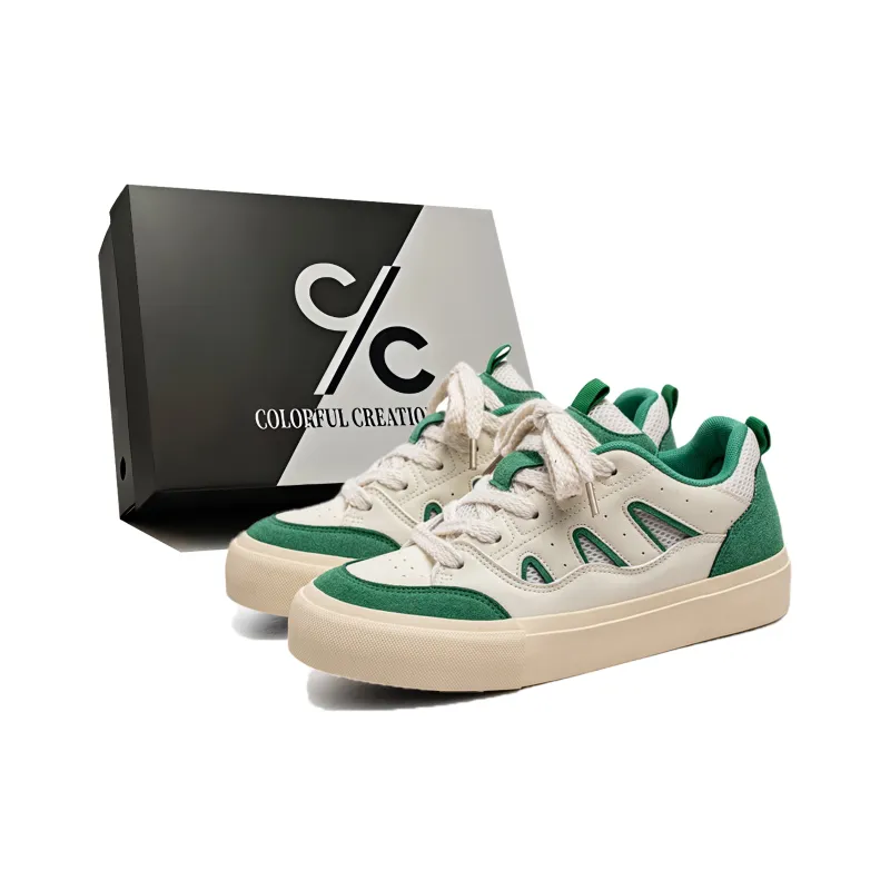 Colorful Creations Slip Resistant, Abrasion Resistant, Lightweight, Breathable Low Top Skateboard Shoes Men's Box-10