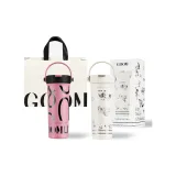 Couple Double Cup Set[Gardenia White+Light Sakura]