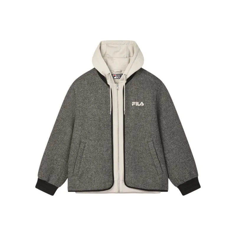 FILA MODERN HERITAGE Jacket Men's Heather Gray-0