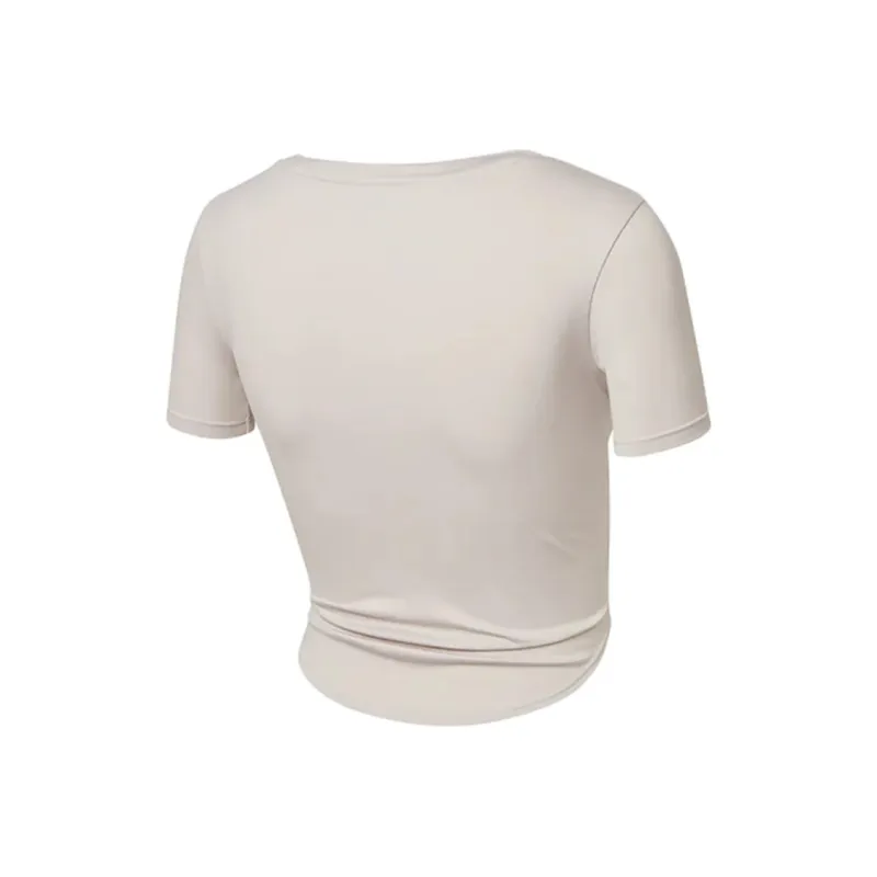 XEXYMIX Yoga T Shirt Women's Soft Gray-1