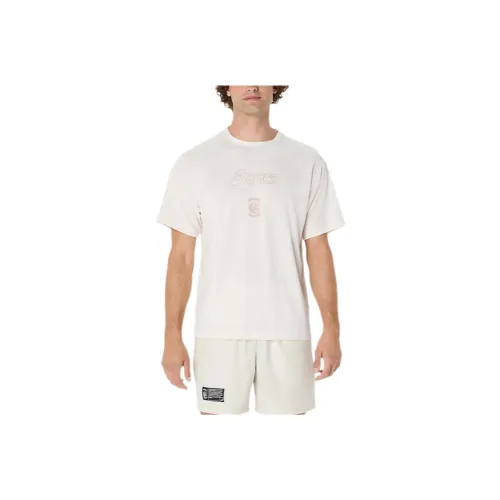 Asics T Shirts Men Birch Wood