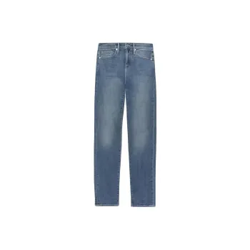 FRAME Mid-Rise Slim Cut Jeans