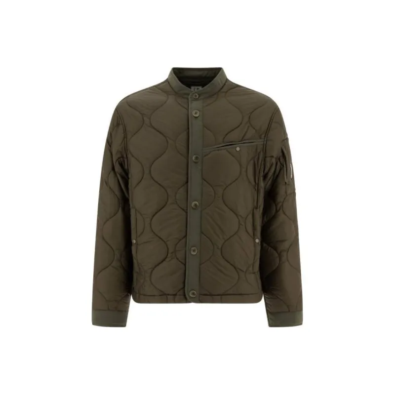C.P.Company Liner Button Up Padded Jacket-0