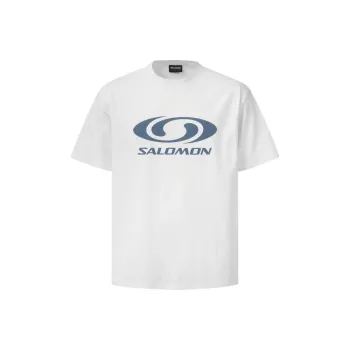 SALOMON UNI T Shirt Unisex White