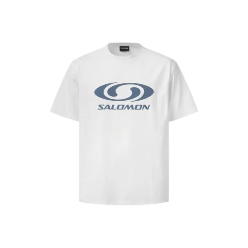 SALOMON UNI T Shirt Unisex White