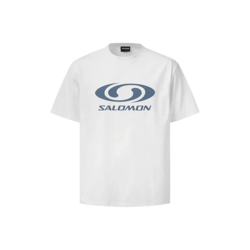 SALOMON UNI T Shirt Unisex White-0