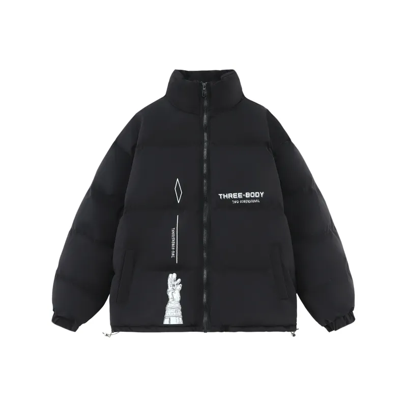 THREE BODY Puffer Jacket Unisex-2