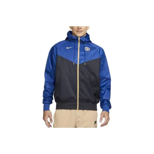 Nike Chelsea F.C. Sport Essentials Windrunner Jackets & Coats Men's Dark Blue