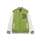 Green/Cotton White