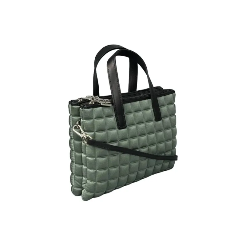 BPRIME Trendy Tote Bag, Shopping Bag, Handbag Small Size Unisex Green-1