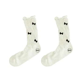 SOIE Mid Calf Socks Women's Combo Set