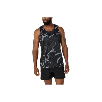 Asics Tank Tops Men Black